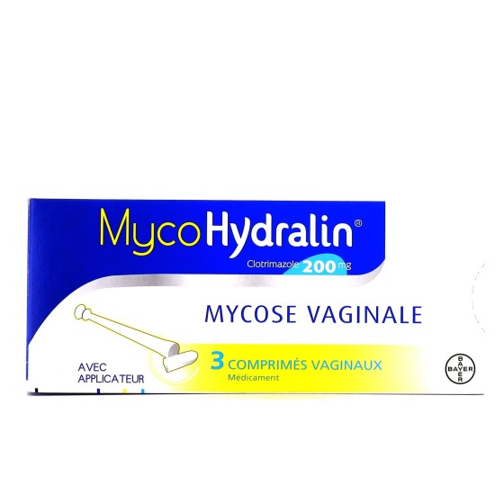MycoHydralin 200mg 3 comprimés vaginaux