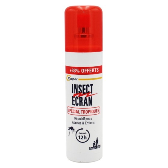 Insect Ecran Anti-Moustiques Spray Spécial Tropiques