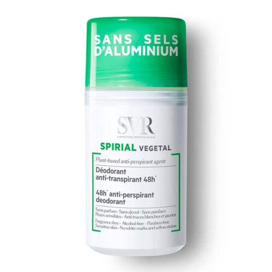 SVR Spirial Déodorant Anti-Transpirant Végétal Roll-on 50 ml