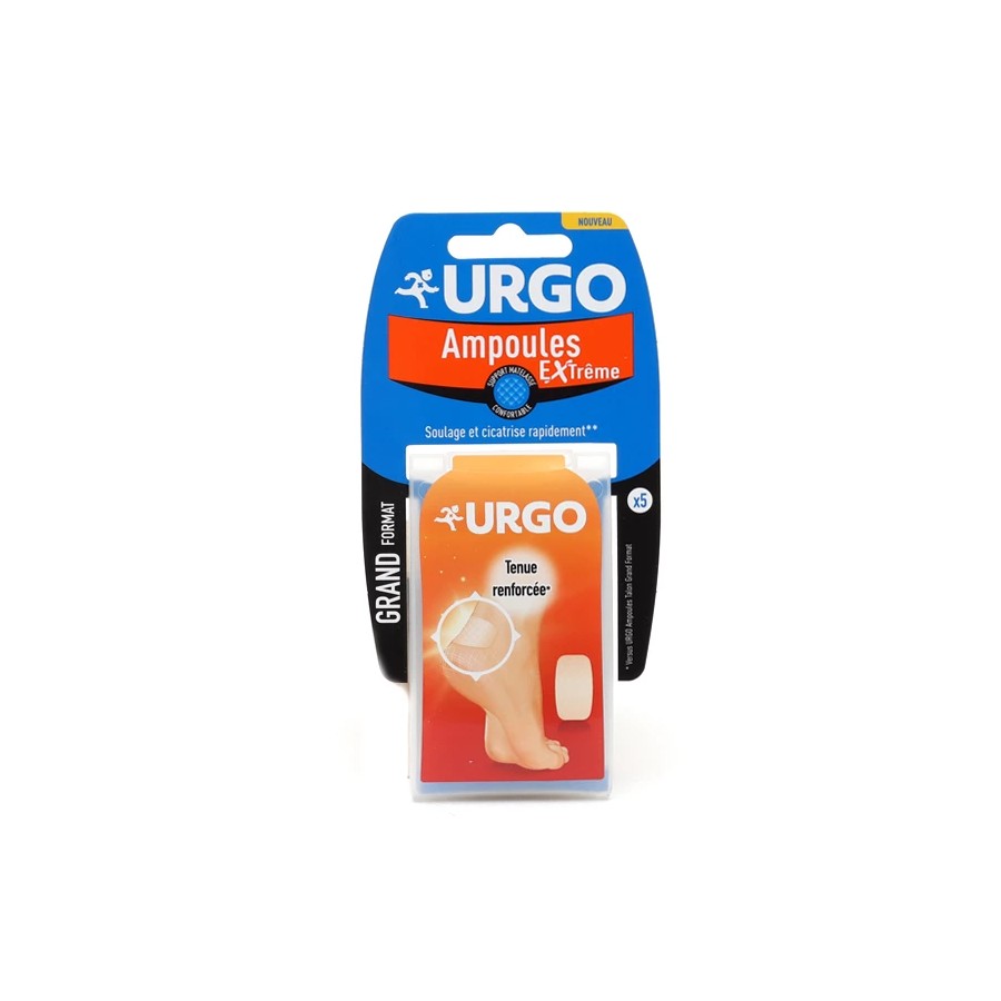 Urgo pansements Ampoules Talon Ultra Discret x 5 