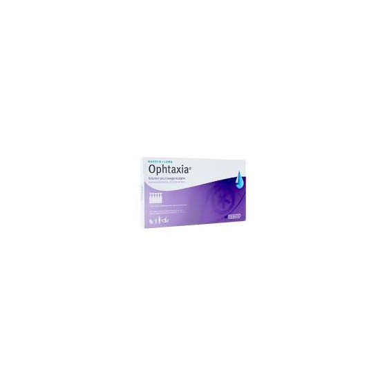 OPHTAXIA Solution Ophtalmique pour Lavage Oculaire Unidose 10x 5ml