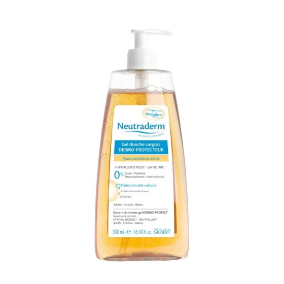 Neutraderm surgras dermo-protective shower gel - 500ml bottle
