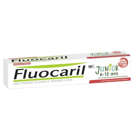 Fluocaril Junior toothpaste Red fruits 6-12 years