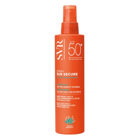 Svr Sun Secure Spray Spf50+ Hydratant 200ml