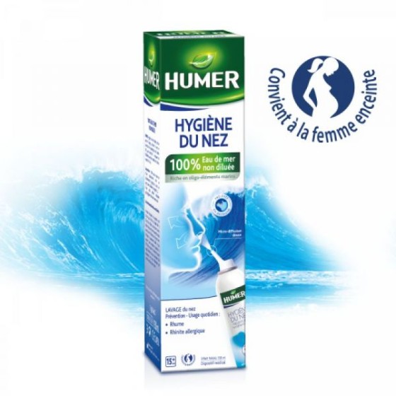 Humer Hygiène Du Nez Solution Saline 100 ml