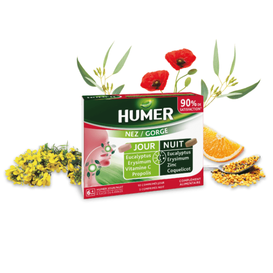 Humer nose throat day and night 15 tablets