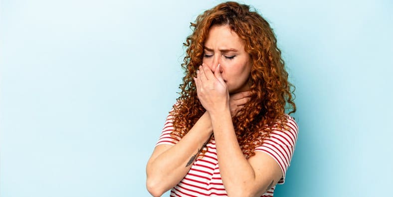mal de gorge toux rhume grippe